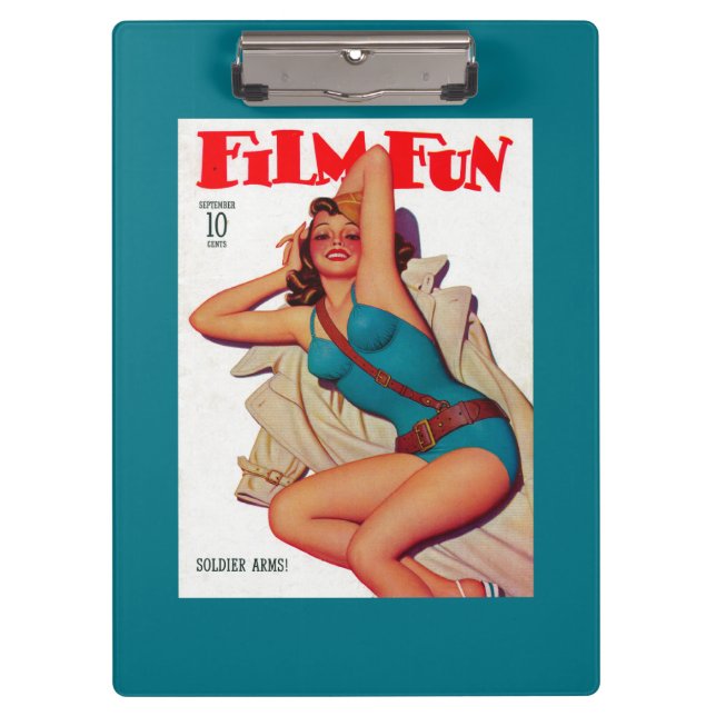 Film-Spaß-Titelseite10 Klemmbrett (Vorderseite)