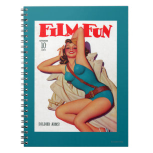 Film-Spaß-Titelseite10 Notizblock