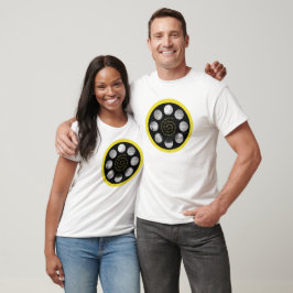Film Spool T - Shirt - "The Spiral Spool of Life"