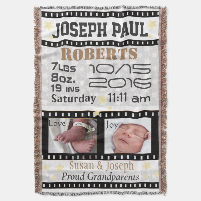 Film Star Retro Foto Frames Filmrolle Decke (Vorderseite Vertikal)