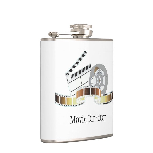 Film-Streifen-Flasche Flachmann (Rechts)