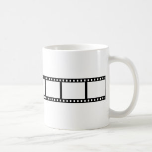Film-Streifen Kaffeetasse
