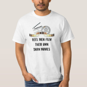 Film-Streifen-T-Shirt T-Shirt