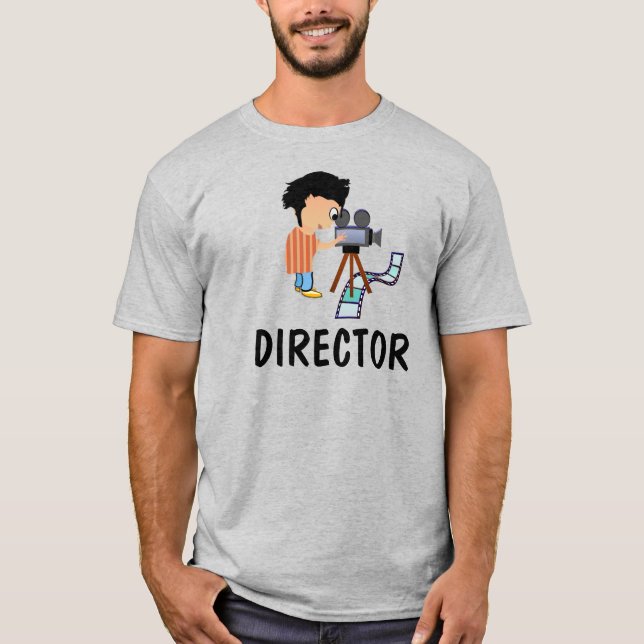 Film-Streifen-T-Shirt T-Shirt (Vorderseite)