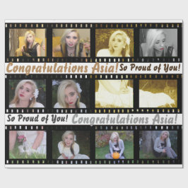 Film Strip Foto Rahmen Geschenkartikel Wrap Geschenkpapier