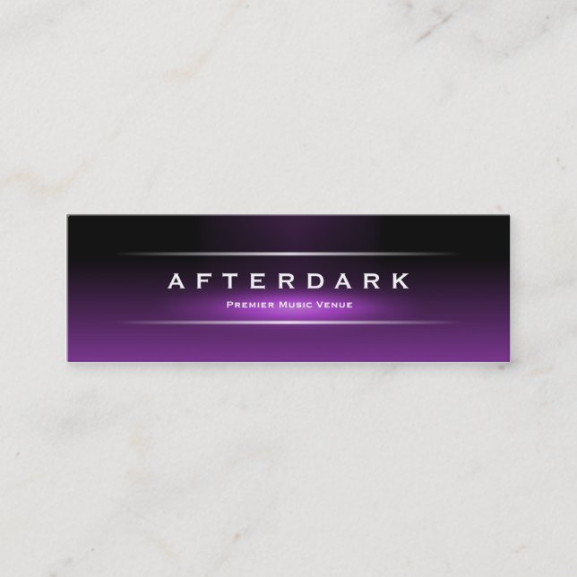 Film-Trailer 01 Mini Visitenkarte (Vorderseite)