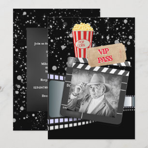 Film VIP Foto Erwachsene Hollywood Party Einladung