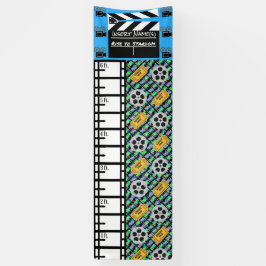 Film wachsen Diagramm Banner