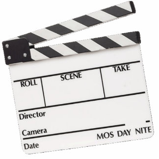 Film-Zeit-Verzierung.! Freistehende Fotoskulptur