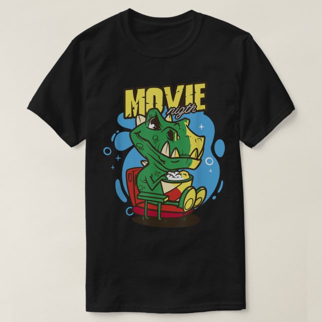 Filmabend Dinosaur-T - Shirt (Design vorne)