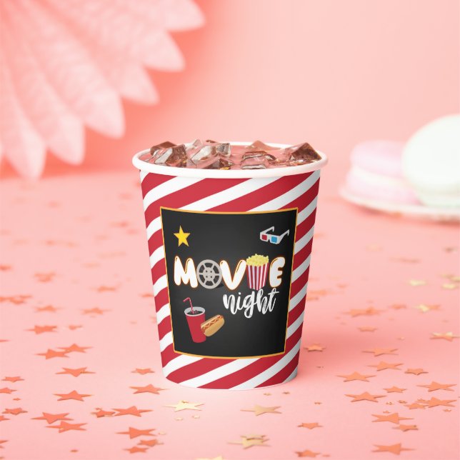 Filmabend Paper Cup Pappbecher (Insitu)