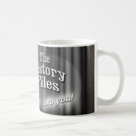 Filmanhänger-Tasse der Sammeldateien Vintage Tasse