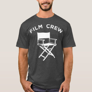 Filmcrew Kinoproduktion Filmemachen T-Shirt