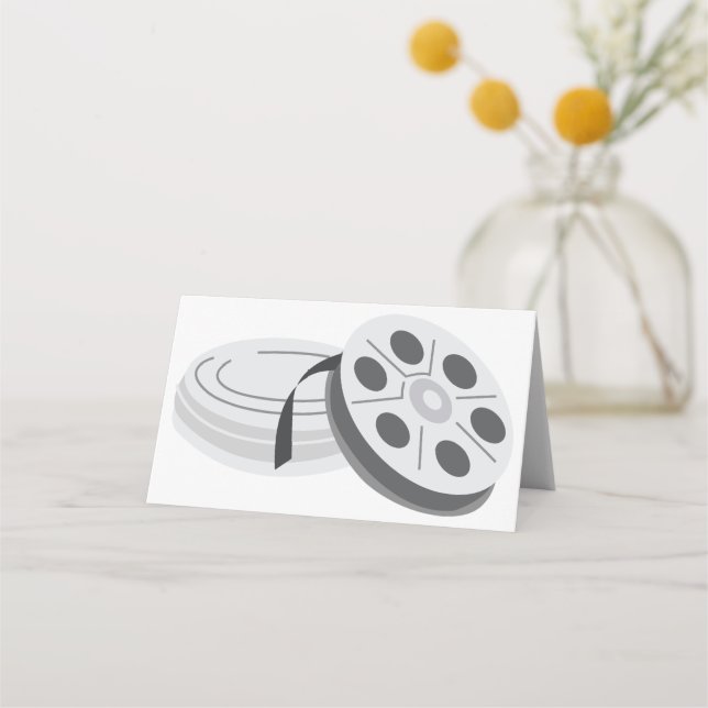 Filmdosen Platzkarte (Vorderseite)