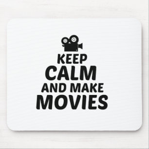 FILME BEHIELT CALM UND MACHEN MOUSEPAD