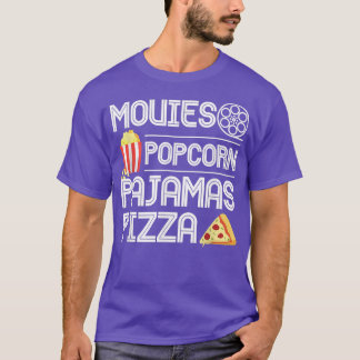 Filme Popcorn Pajamas Pizza 10282316 T-Shirt