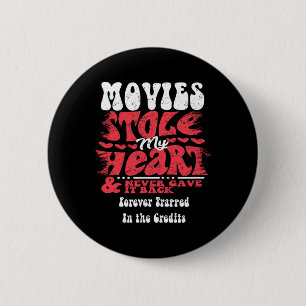 Filme stahlen mein Herz ~ Lustiger Valentinstag Button