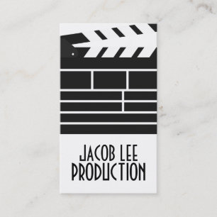 Filmemacher, Filmdirektor Business Card Visitenkarte