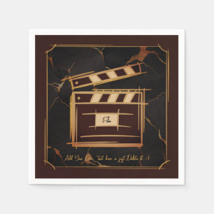 Filmemacher, Filmproduzent, Regisseur, Schauspiele Serviette
