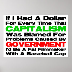 Filmemacher mit Baseballkappe Poster