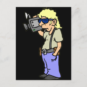 Filmemacher Postkarte