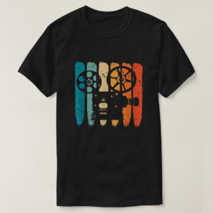 Filmemacher Retro Filmregisseur Kameramann  T-Shirt