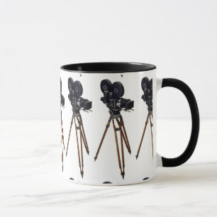 Filmemacher-Vintage Kamera Tasse
