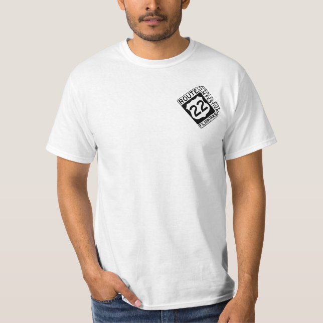 Filmfestival 2023 Route 22 T-Shirt (Vorderseite)