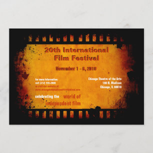 Filmfestival Einladung