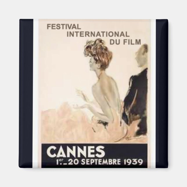 Filmfestspiele Cannes 1939 Magnet (Vorne)