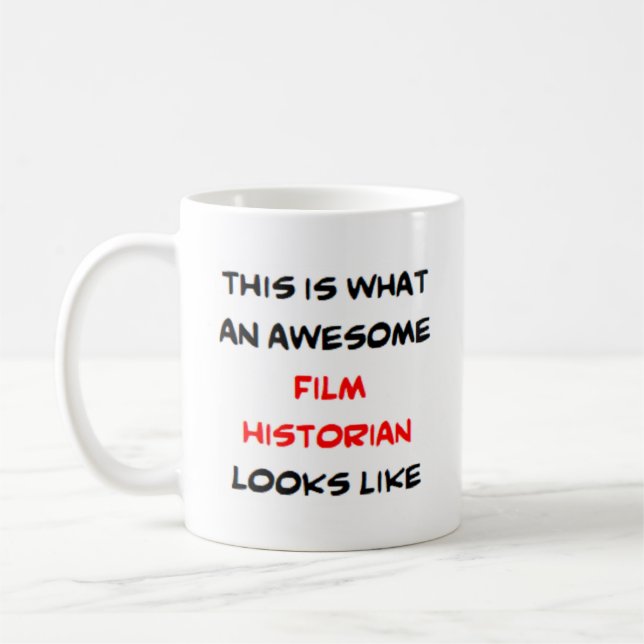 Filmhistoriker, phantastisch kaffeetasse (Links)