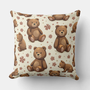 filmig Teddy Bear Pillow Cushion Kissen