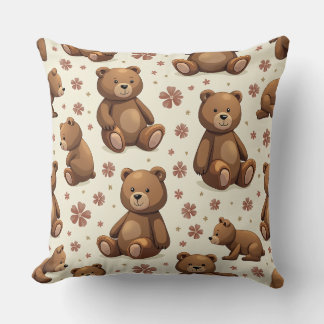 filmig Teddy Bear Pillow Cushion Kissen