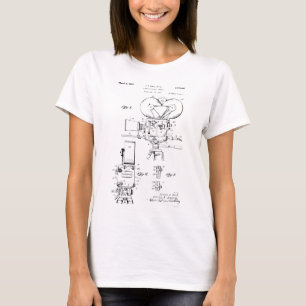 Filmkamera-Patent T-Shirt