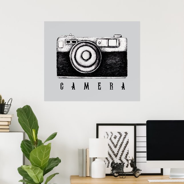 Filmkamera Poster (Heimbüro)