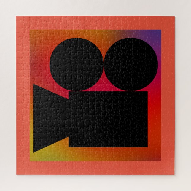 Filmkamera Puzzle (Vertikal)