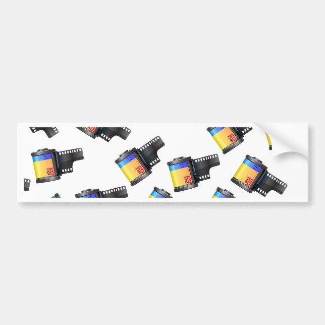 Filmkanister Autoaufkleber (Vorne)