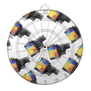 Filmkanister Dartscheibe