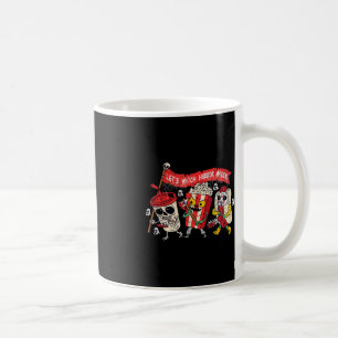 Filmkonzessionen im Retro-Kino: Horror-Filme anseh Kaffeetasse