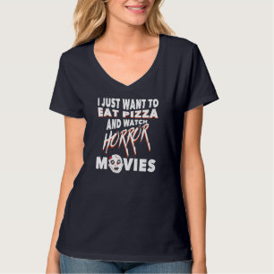 Filmliebhaber Pizzafan T-Shirt