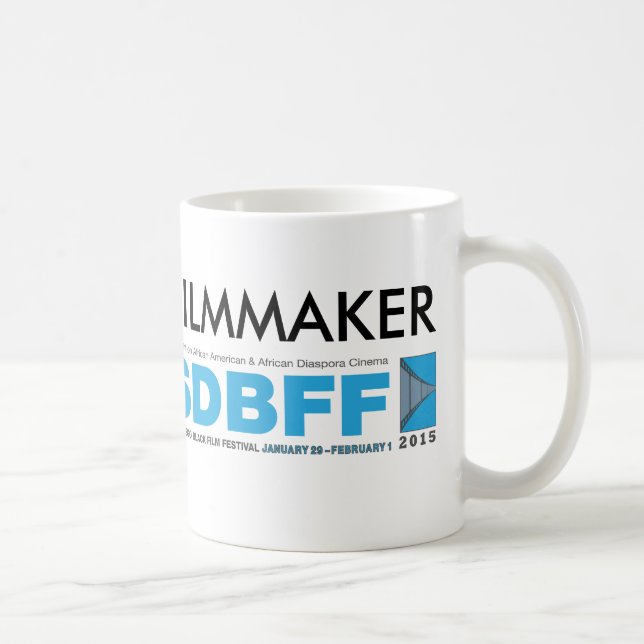 Filmmaker 2015 SDBFF Collectible Tasse (Rechts)