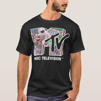 Filmmaterial mit dem Logo "Mtv Music Television As T-Shirt