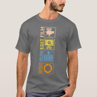 Filmmatografie Film bearbeiten Upload Wiederholen T-Shirt
