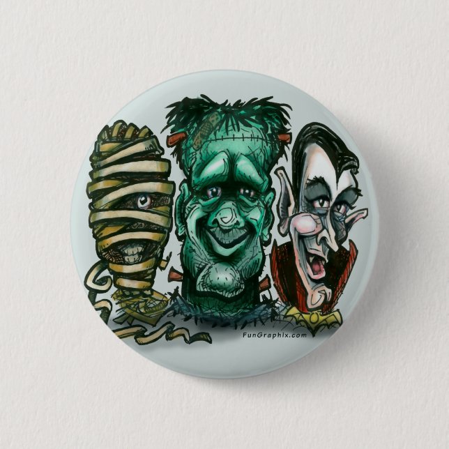 Filmmonster Button (Vorderseite)