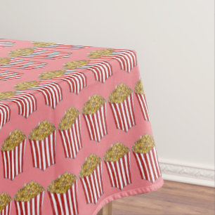 Filmmovie Night Sleepover Buttered Popcorn Tube Tischdecke