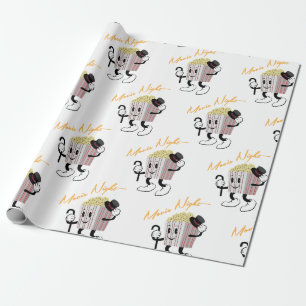 Filmnacht Geschenkpapier