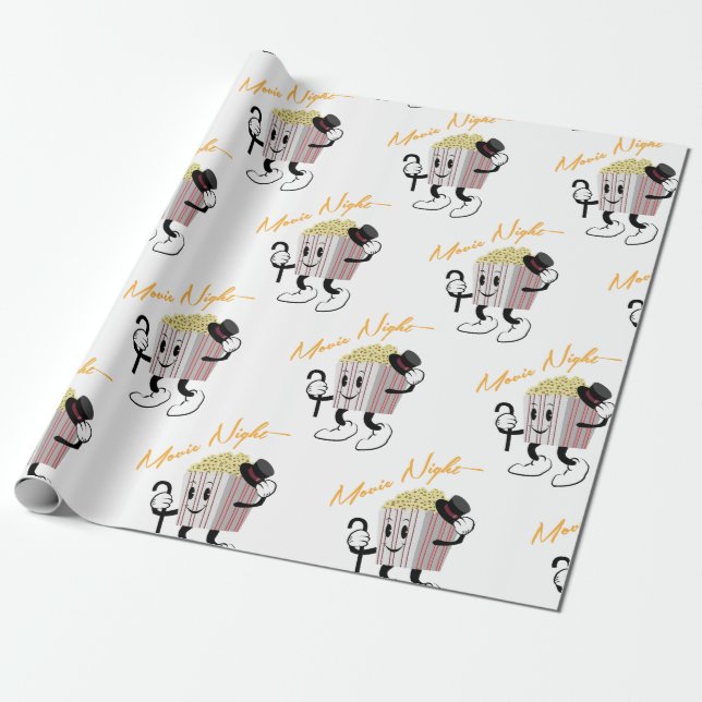 Filmnacht Geschenkpapier (Ungerollt)