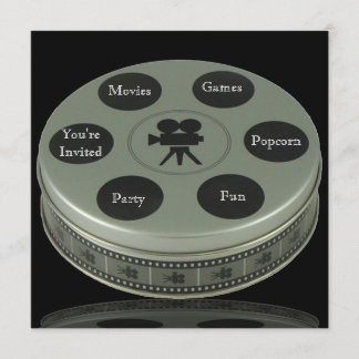 Filmnacht zum Geburtstag Einladung
