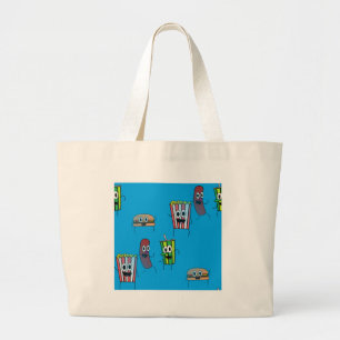 Filmpopcorn Jumbo Stoffbeutel