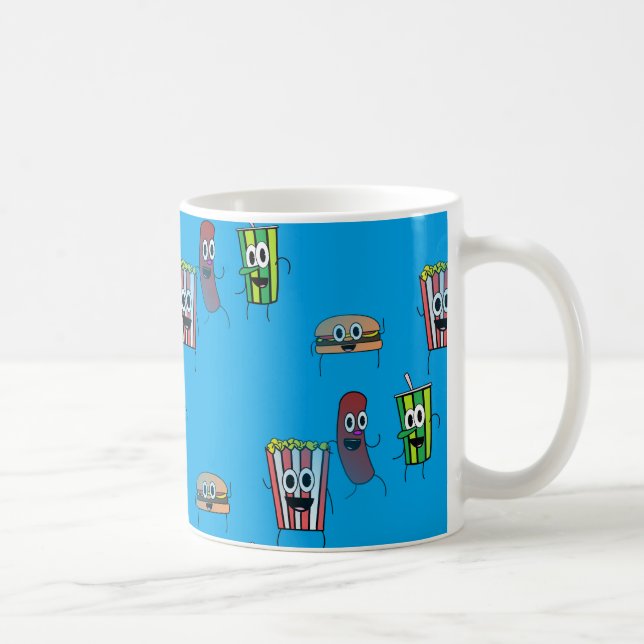 Filmpopcorn Tasse (Rechts)